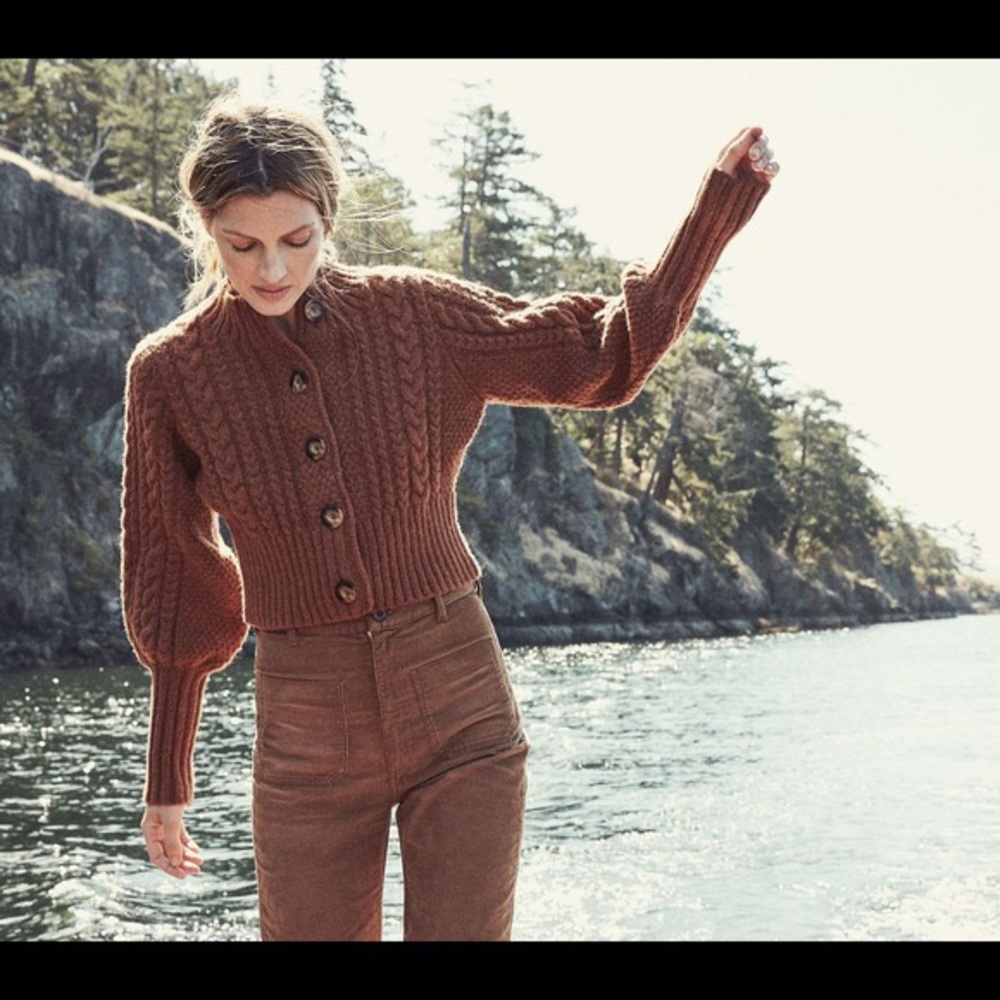 ISO Doen Bernadette cardigan S